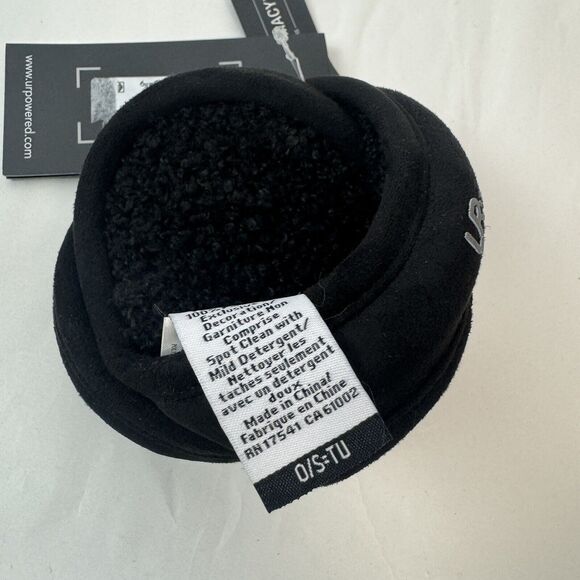 UR Powered Men's Faux-Suede Behind The Head  Ear Warmers ,One Size Adjustable - Picture 6 of 6